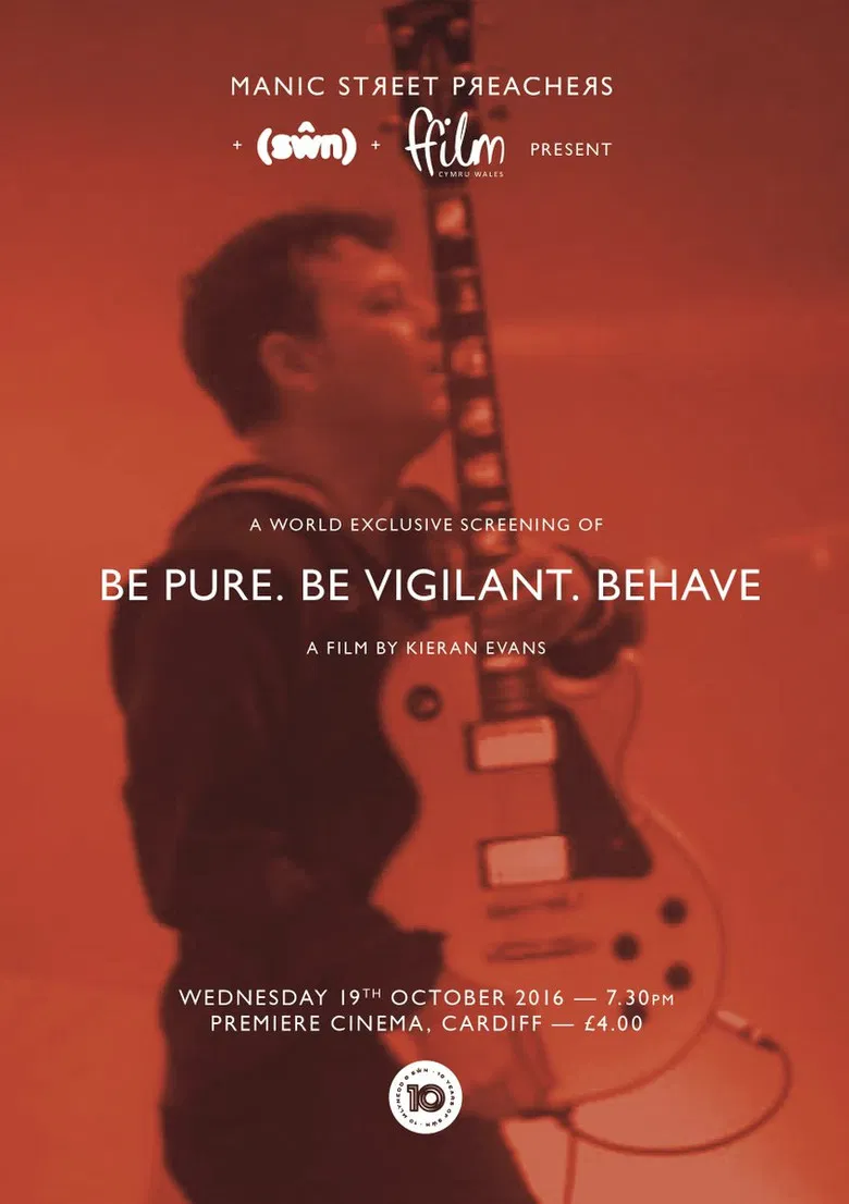 Be Pure. Be Vigilant. Behave. poster background