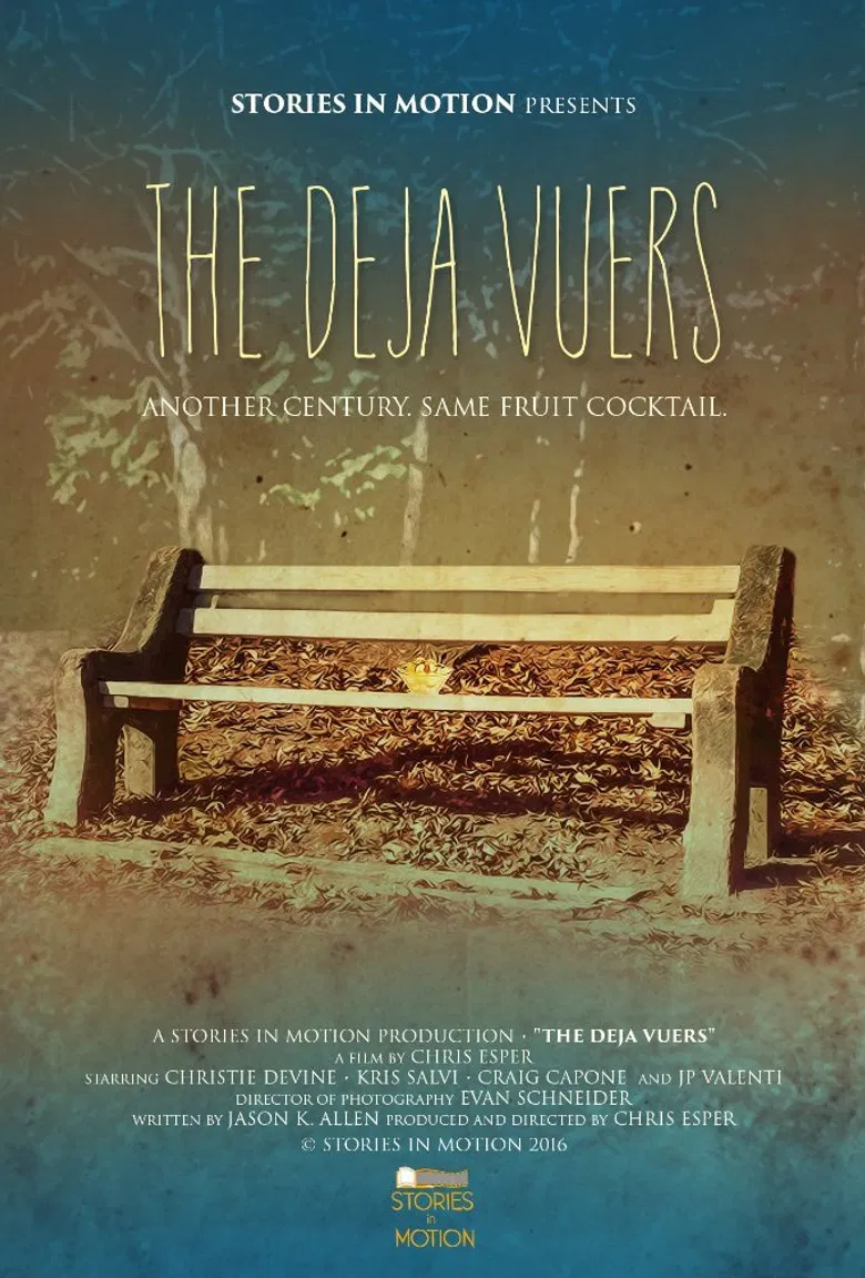 The Deja Vuers poster background