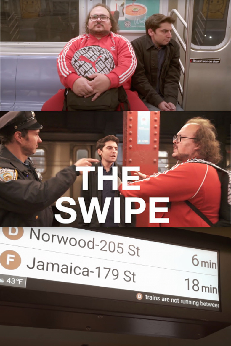 The Swipe poster background