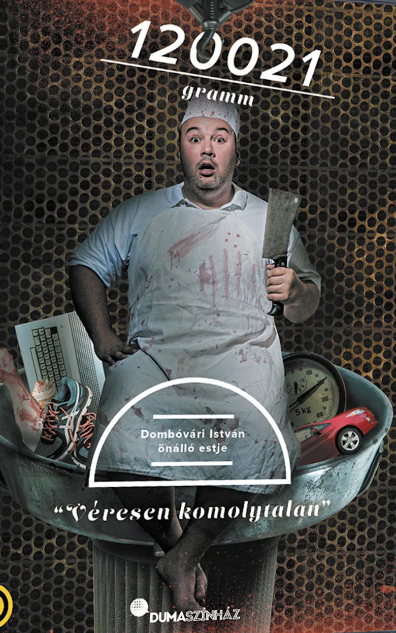 120021 gramm - Dombóvári István önálló estje poster background