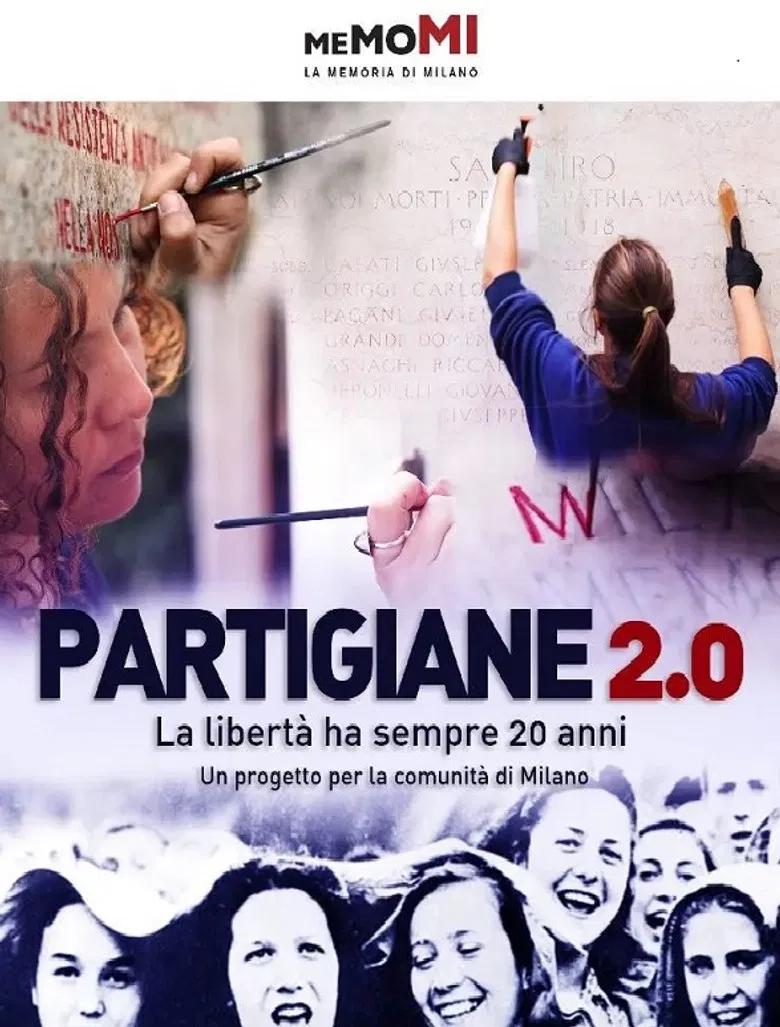 Partigiane 2.0 - La libertà ha sempre vent'anni poster background
