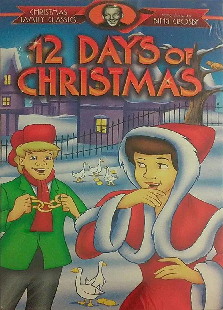 The Twelve Days of Christmas poster background