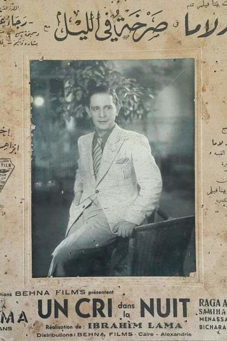 Cry in the night poster background