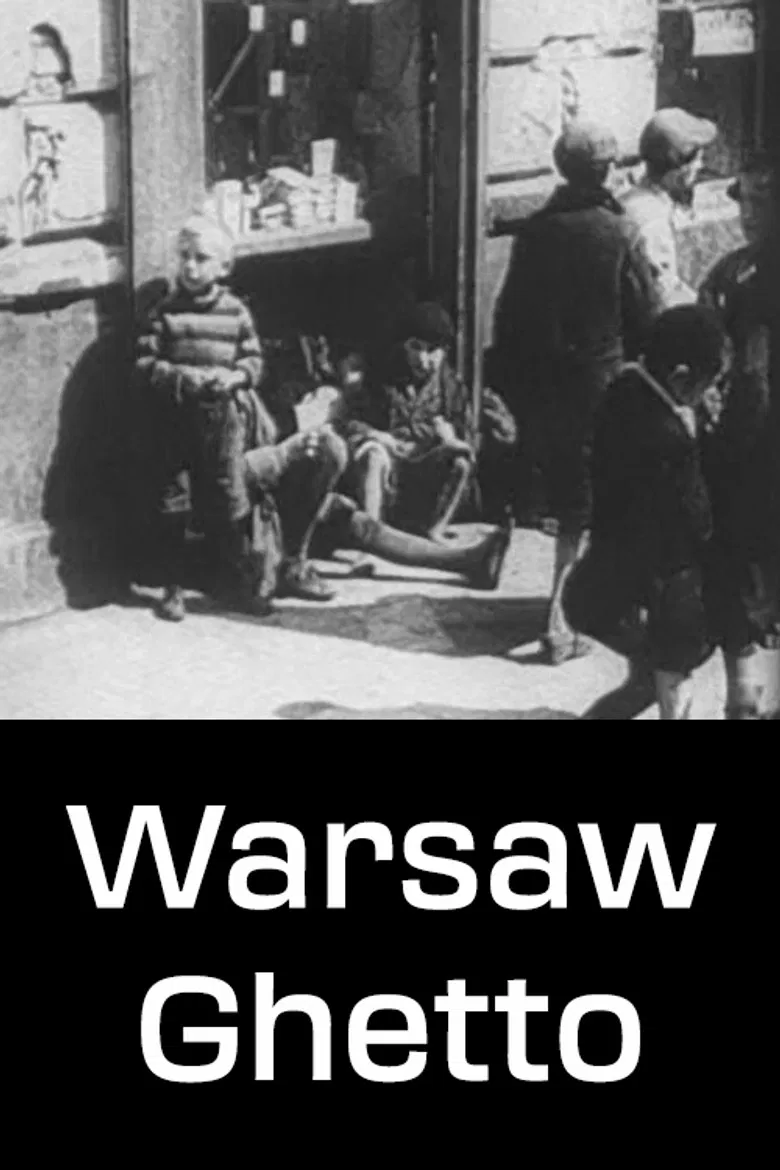 Warsaw Ghetto poster background