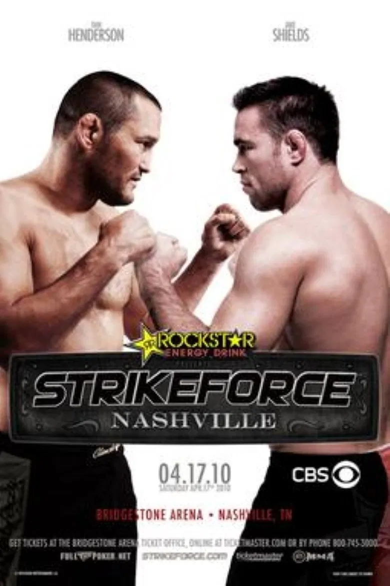 Strikeforce: Nashville poster background