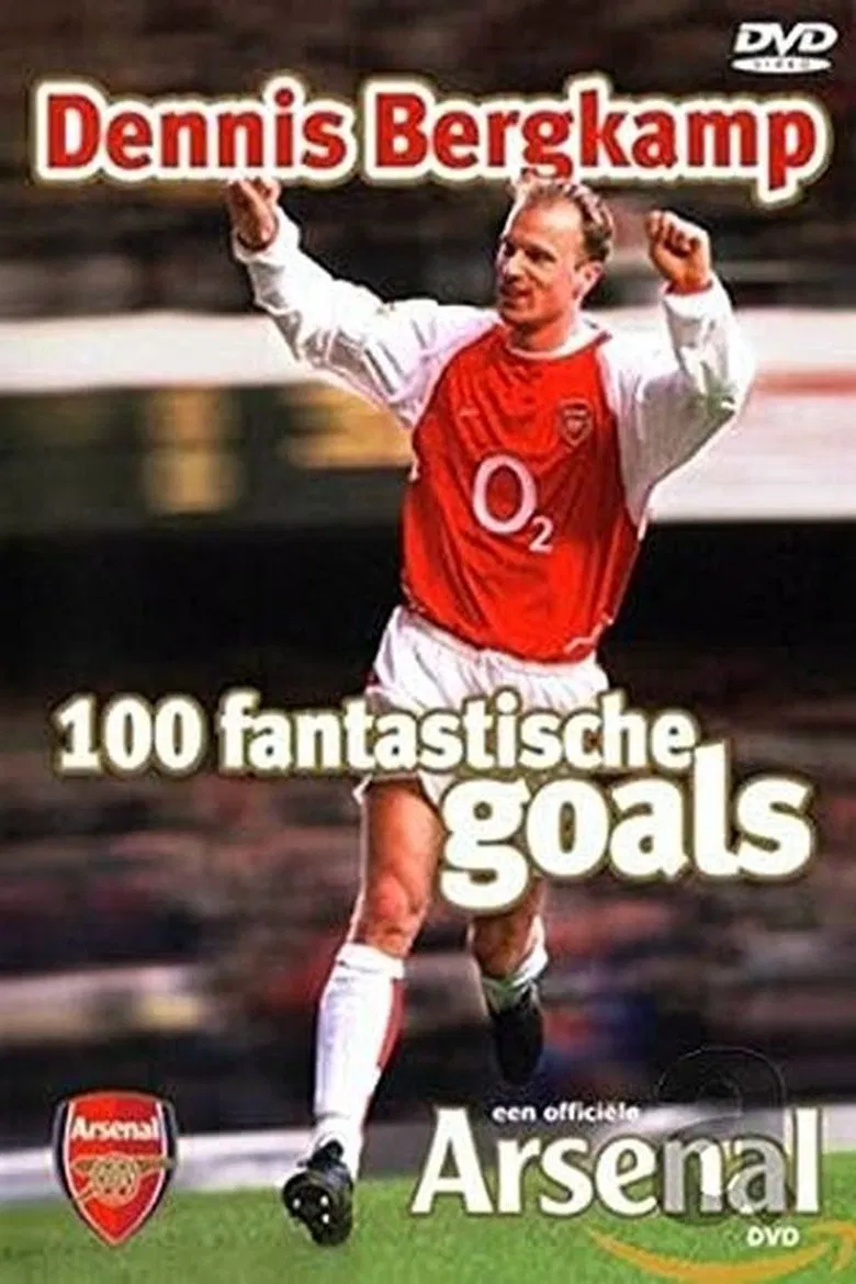 Arsenal Centurions - 100 Goals of Dennis Bergkamp poster background