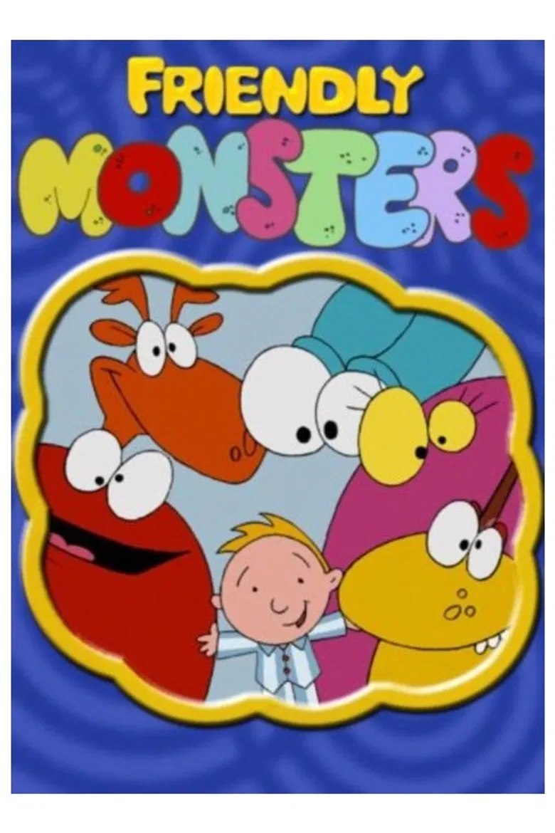 Friendly Monsters: A Monster Christmas poster background