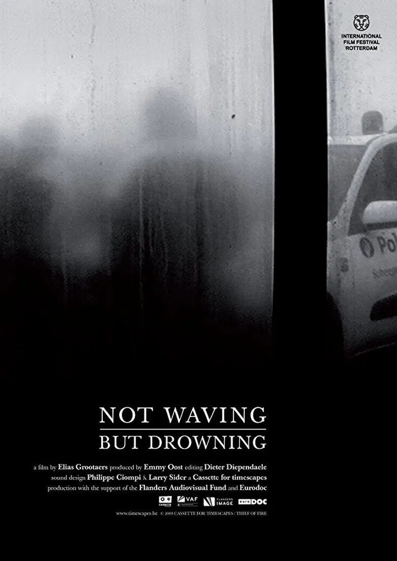 Not Waving, But Drowning poster background