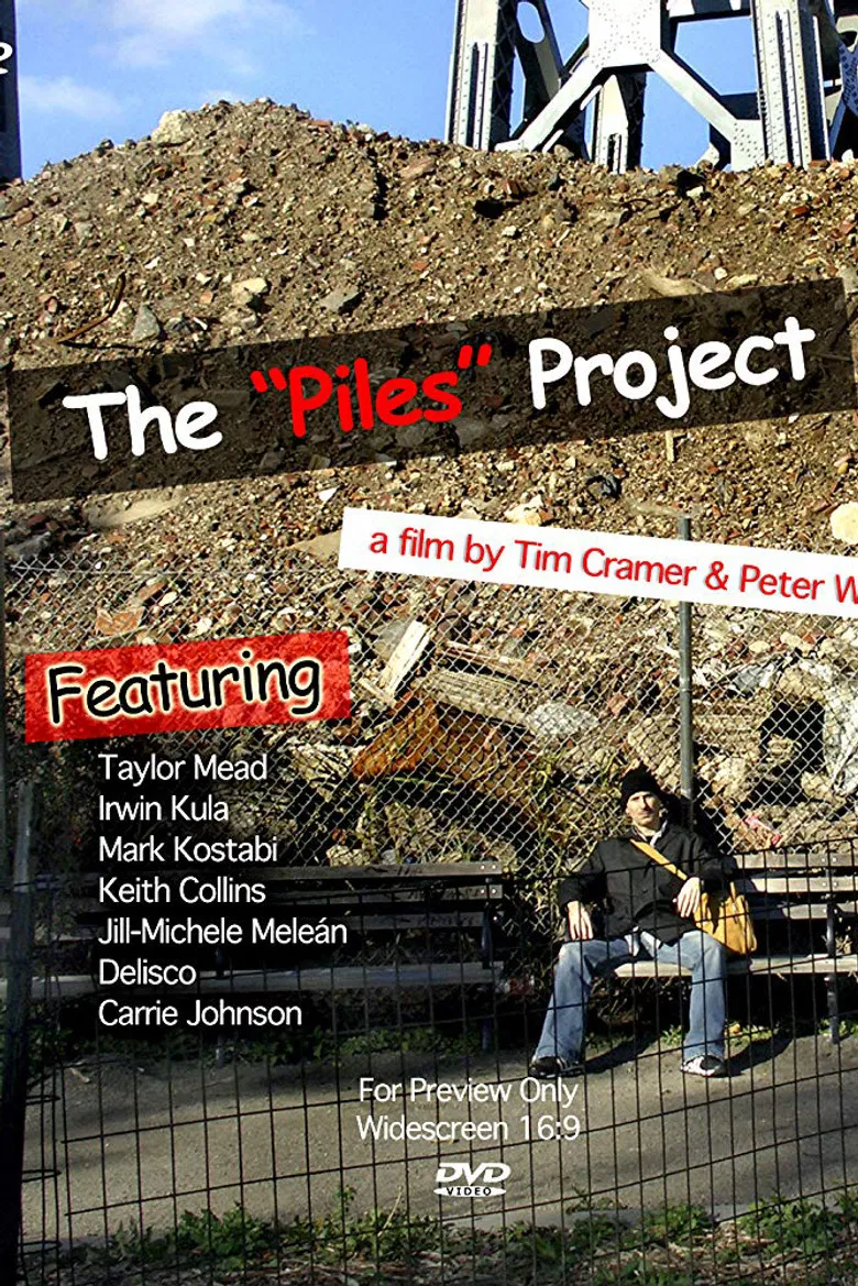 The Piles Project poster background