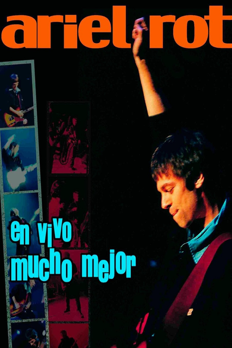 Ariel Rot En Vivo Mucho Mejor poster background