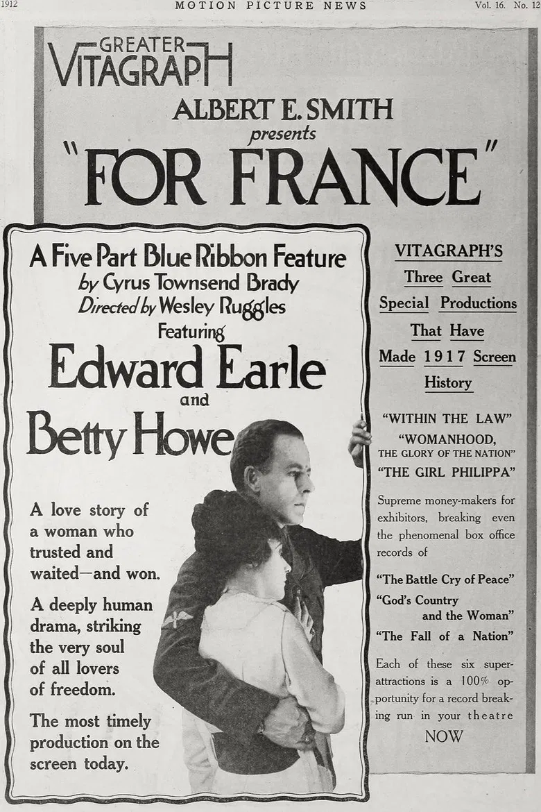 For France poster background