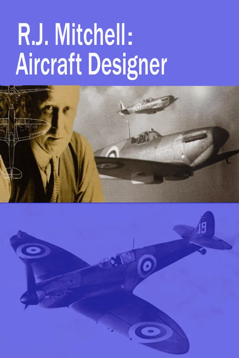 RJ Mitchell Aircraft Designer poster background
