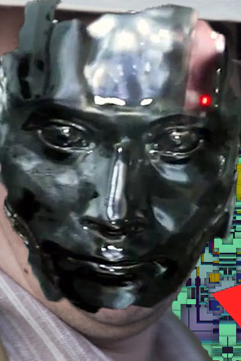 Top 10 Reasons for Robot Leadership poster background