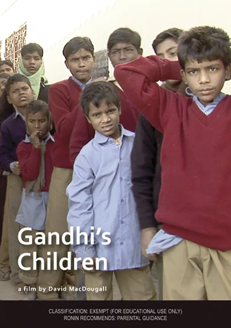 Gandhi's Children poster background
