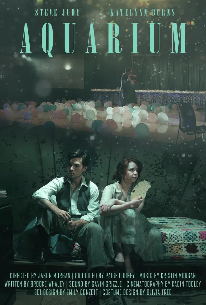 Aquarium poster background