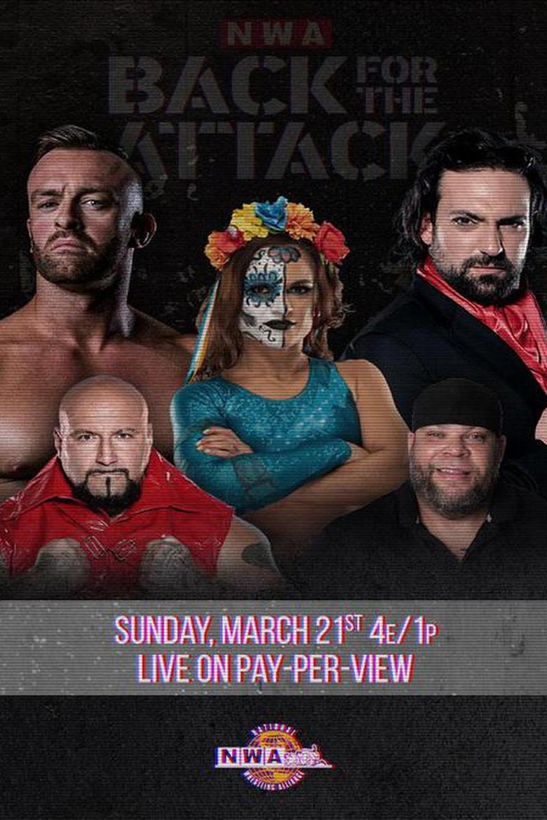 NWA Back for the Attack poster background