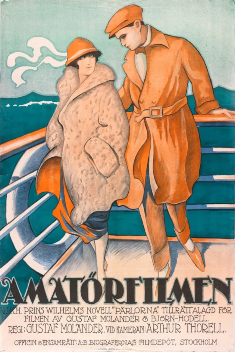 Amatörfilmen poster background
