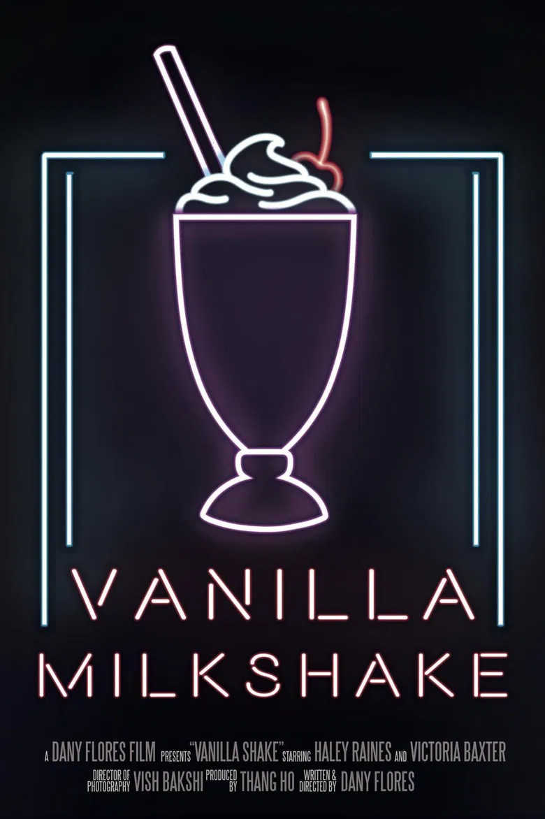 Vanilla Milkshake poster background