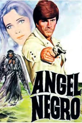 Ángel negro poster background