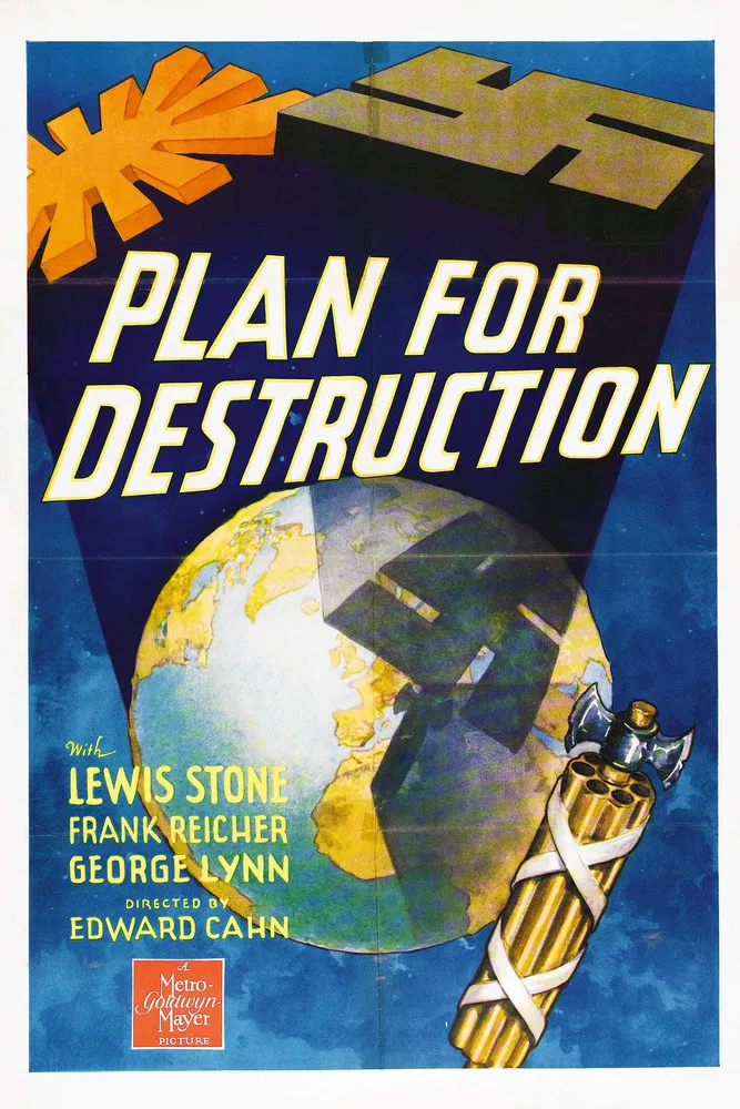 Plan for Destruction poster background