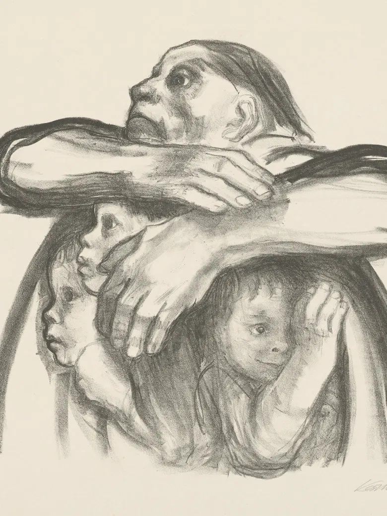 Seed Corn Should Not Be Ground – A Portrait of Käthe Kollwitz poster background