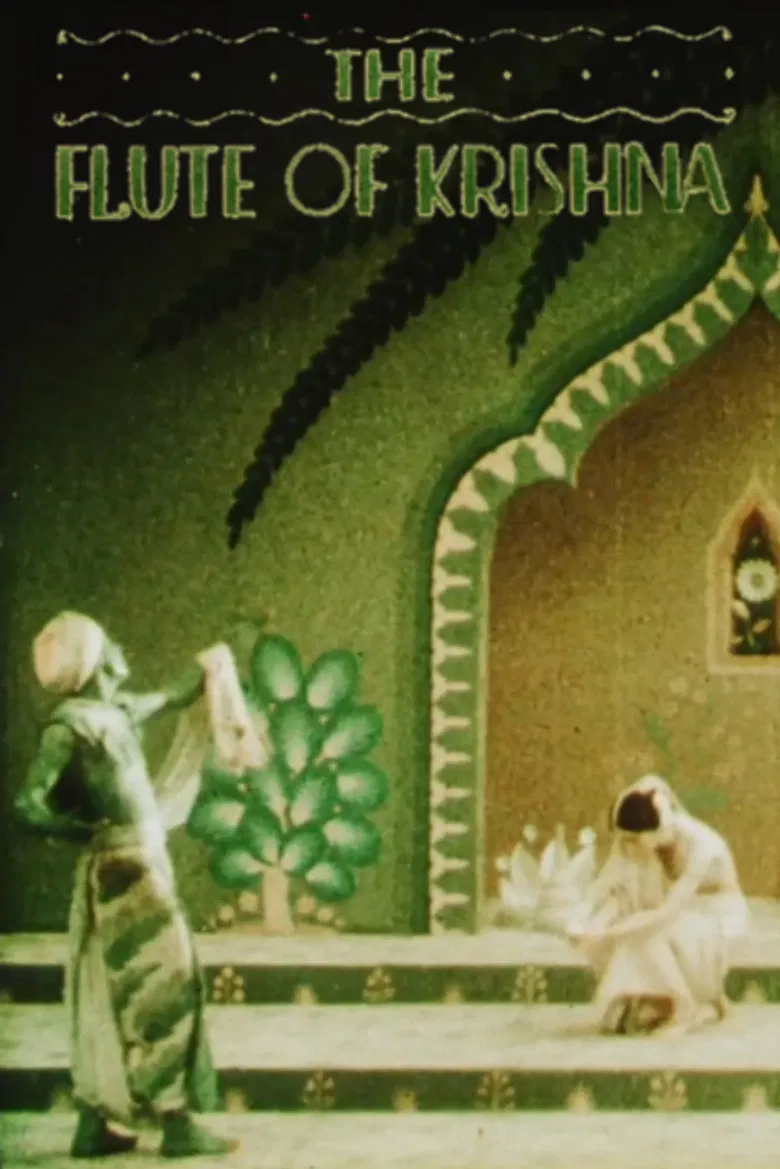 The Flute of Krishna poster background