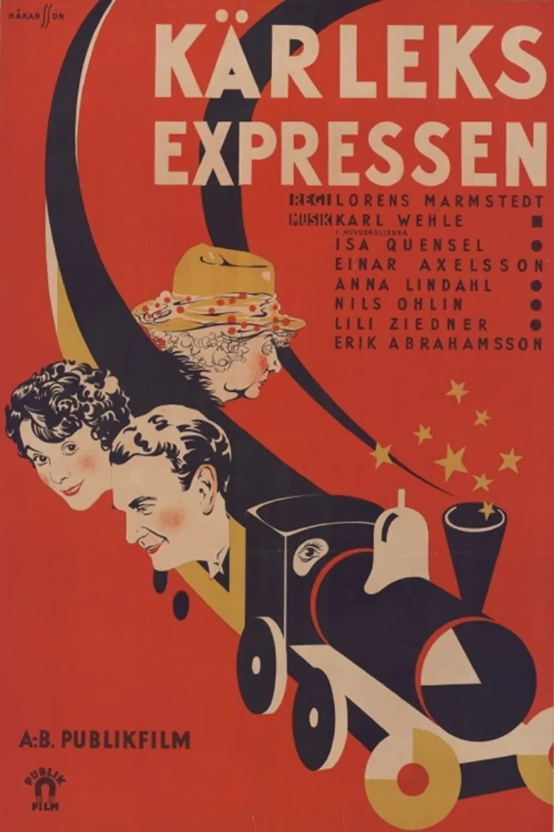 Kärleksexpressen poster background