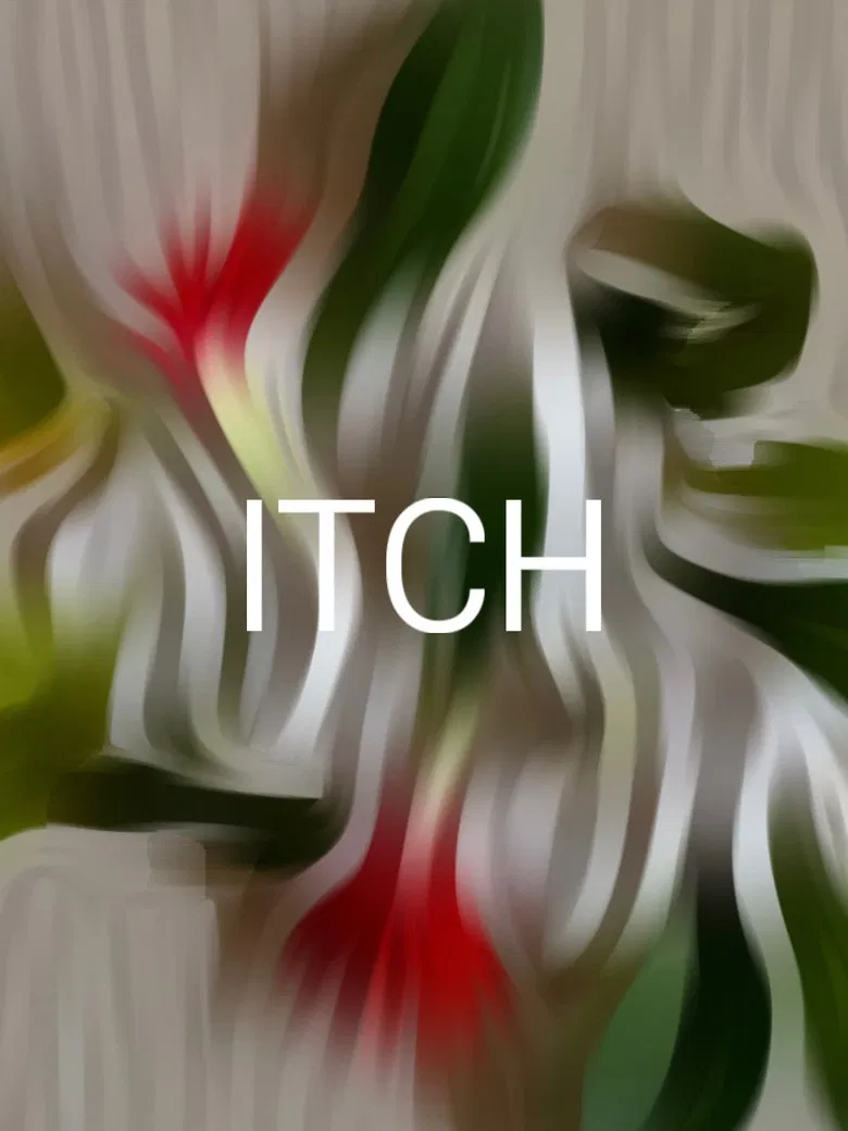 Itch poster background