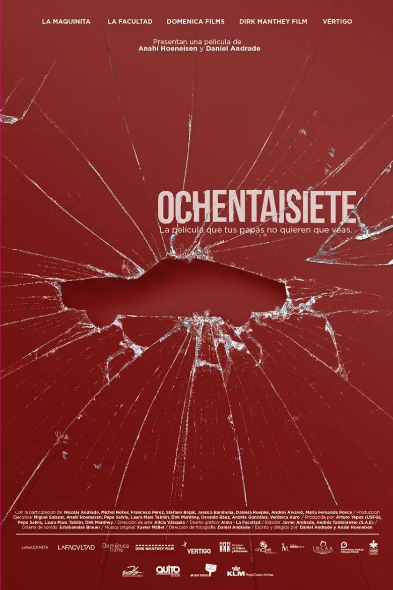 Ochentaisiete poster background