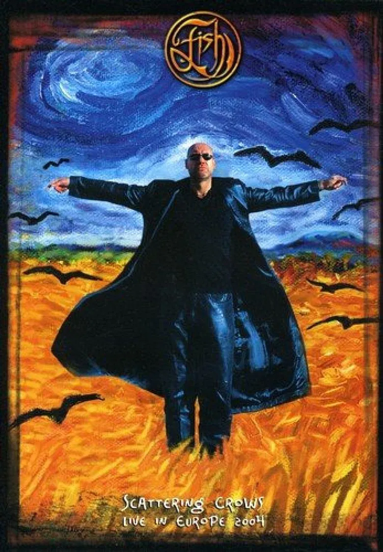 Fish - Scattering Crows live in Europe poster background