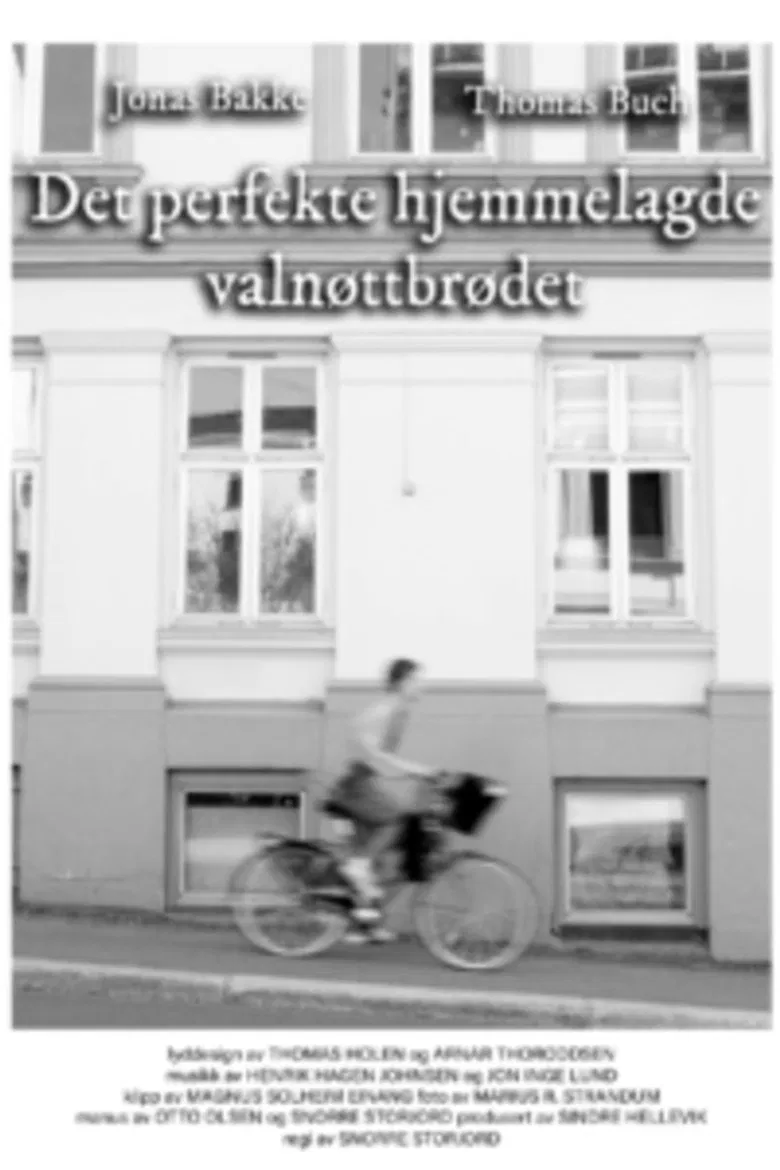 The Perfect Homemade Walnut Loaf poster background