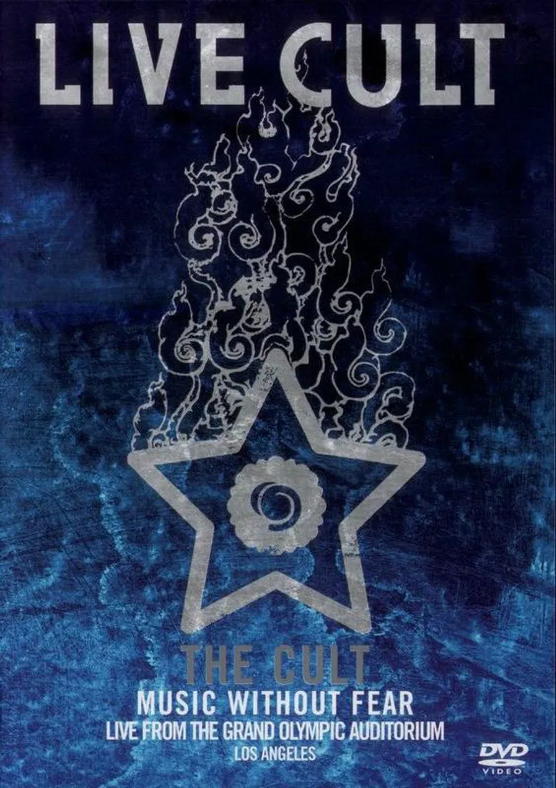 The Cult - Music Without Fear poster background