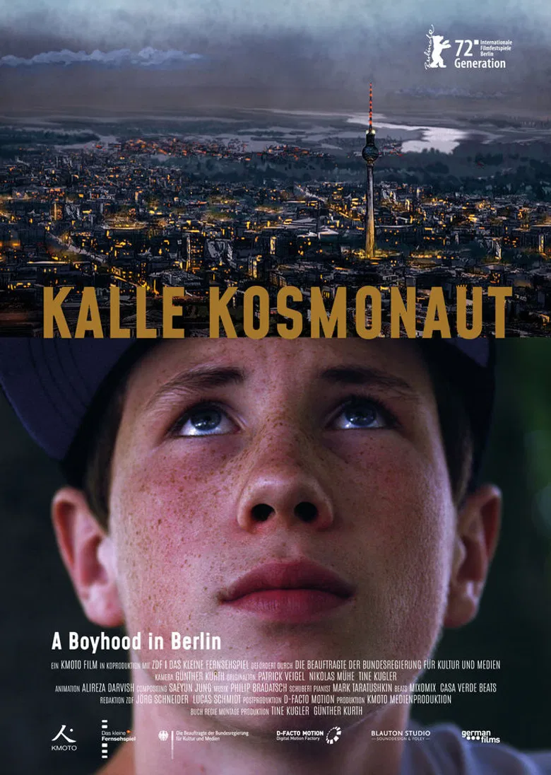Kalle Kosmonaut poster background