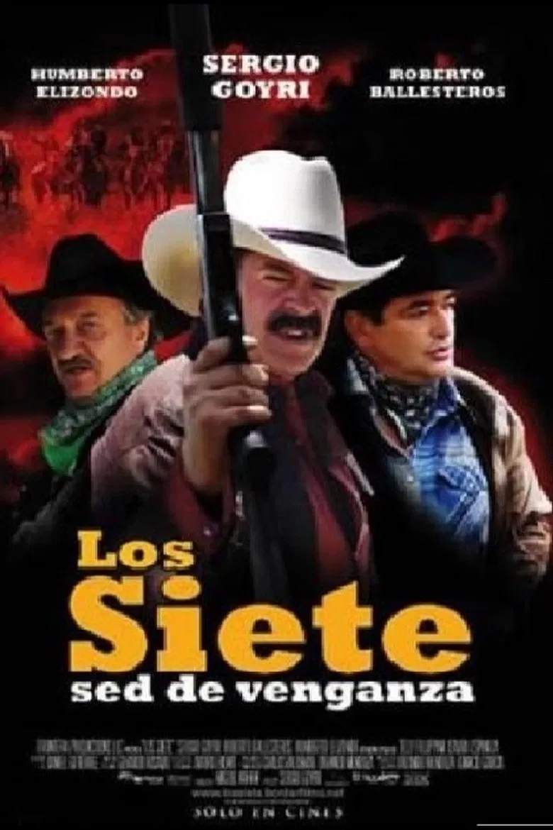 Los Siete poster background