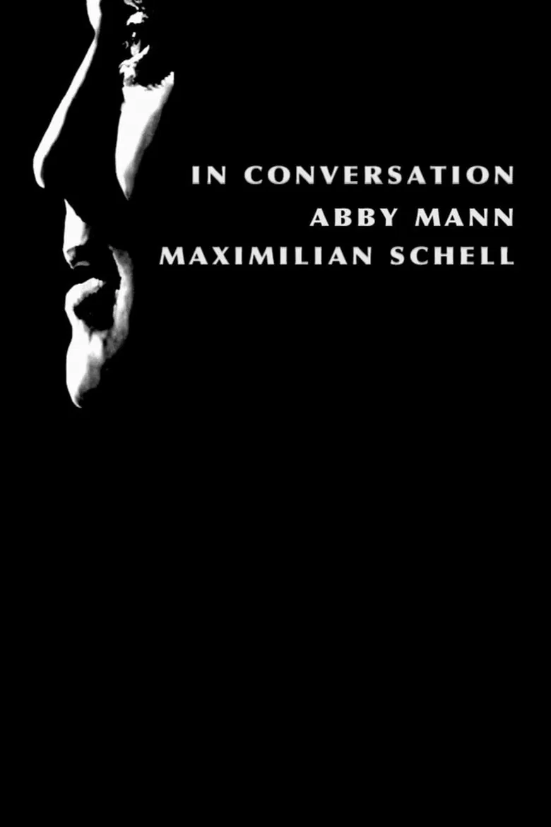 In Conversation: Abby Mann and Maximillian Schell poster background