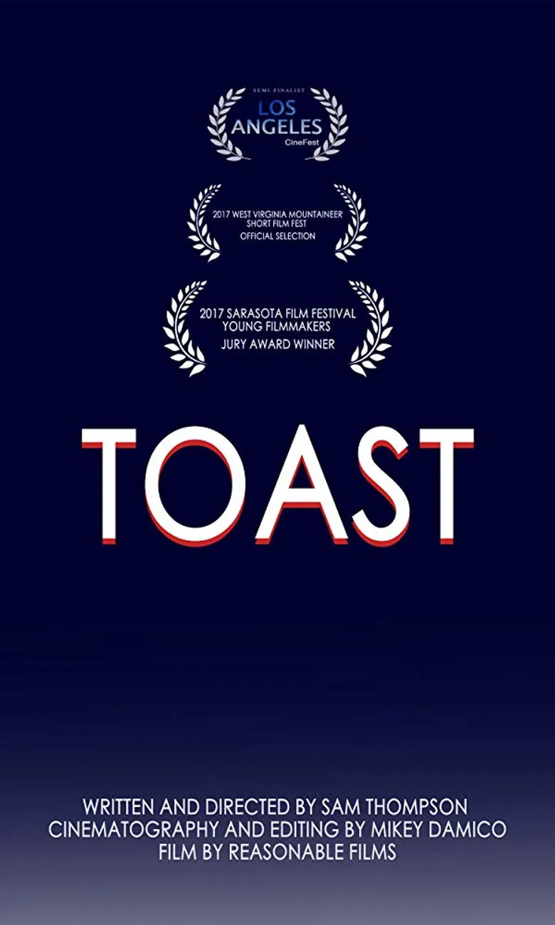 Toast poster background