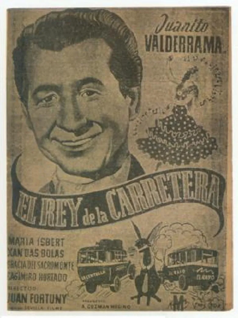 El rey de la carretera poster background