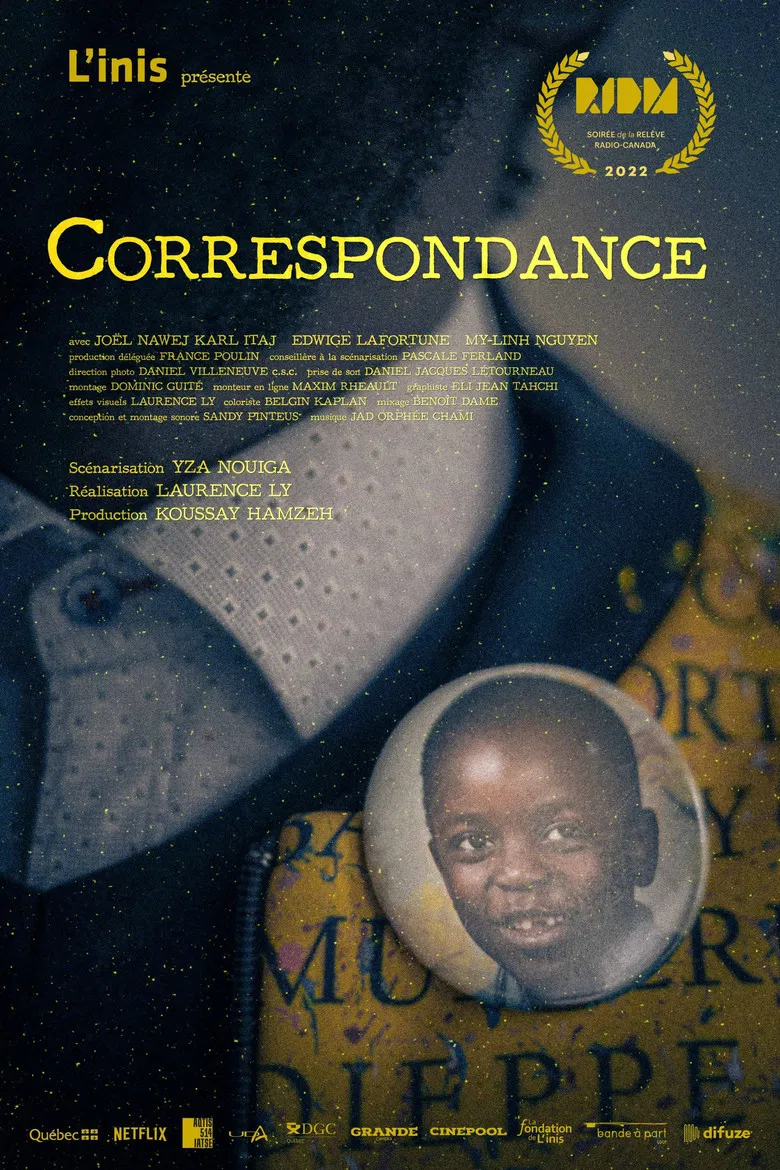 Correspondance poster background