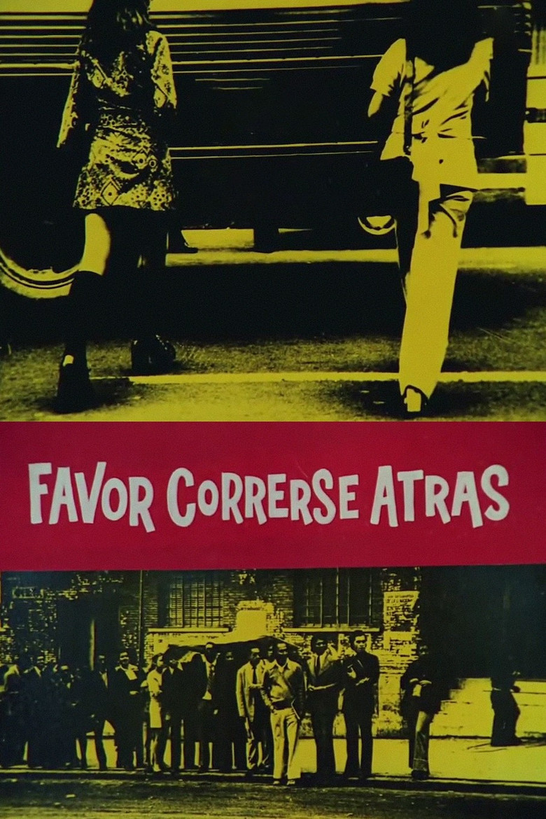 Favor Correrse Atrás poster background
