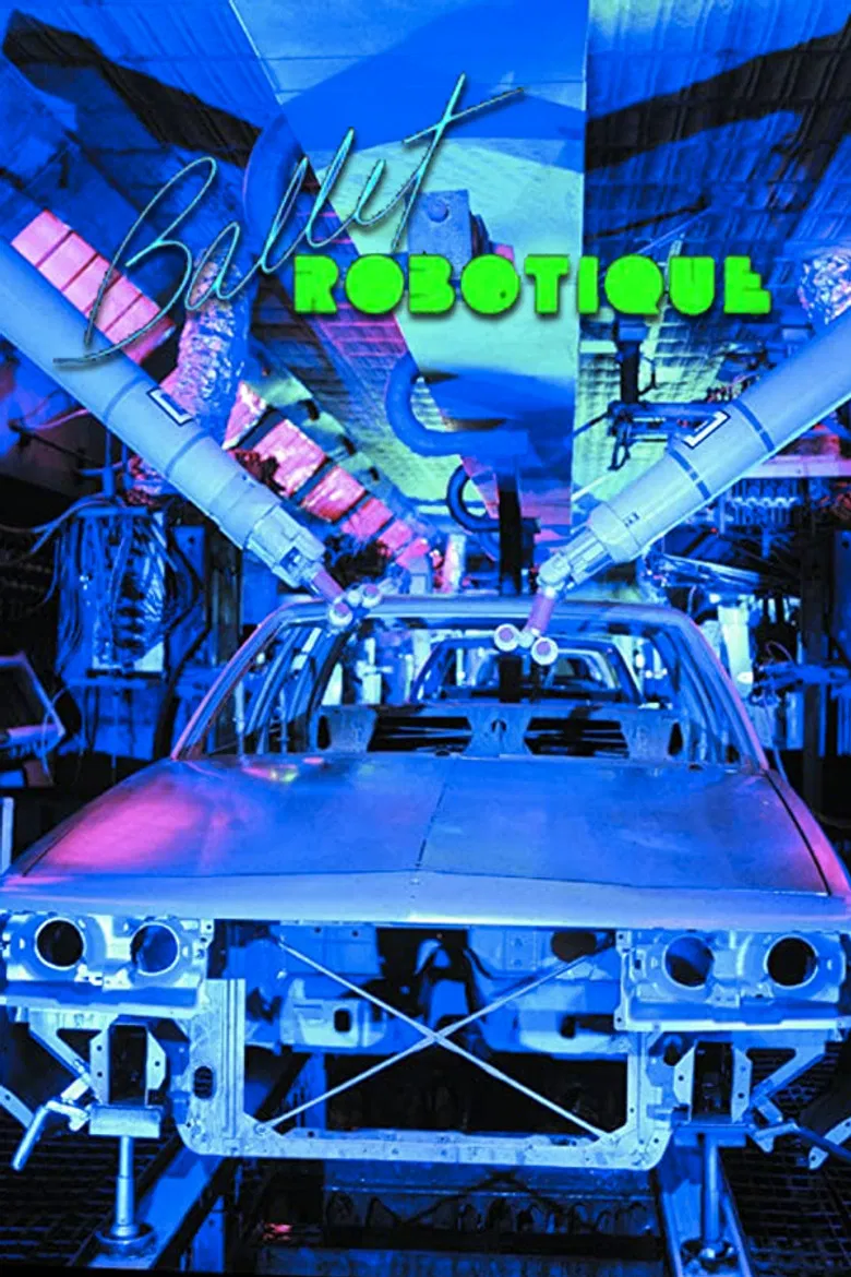 Ballet Robotique poster background