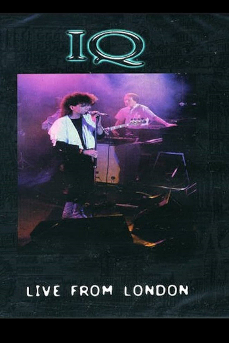 IQ: Live from London poster background