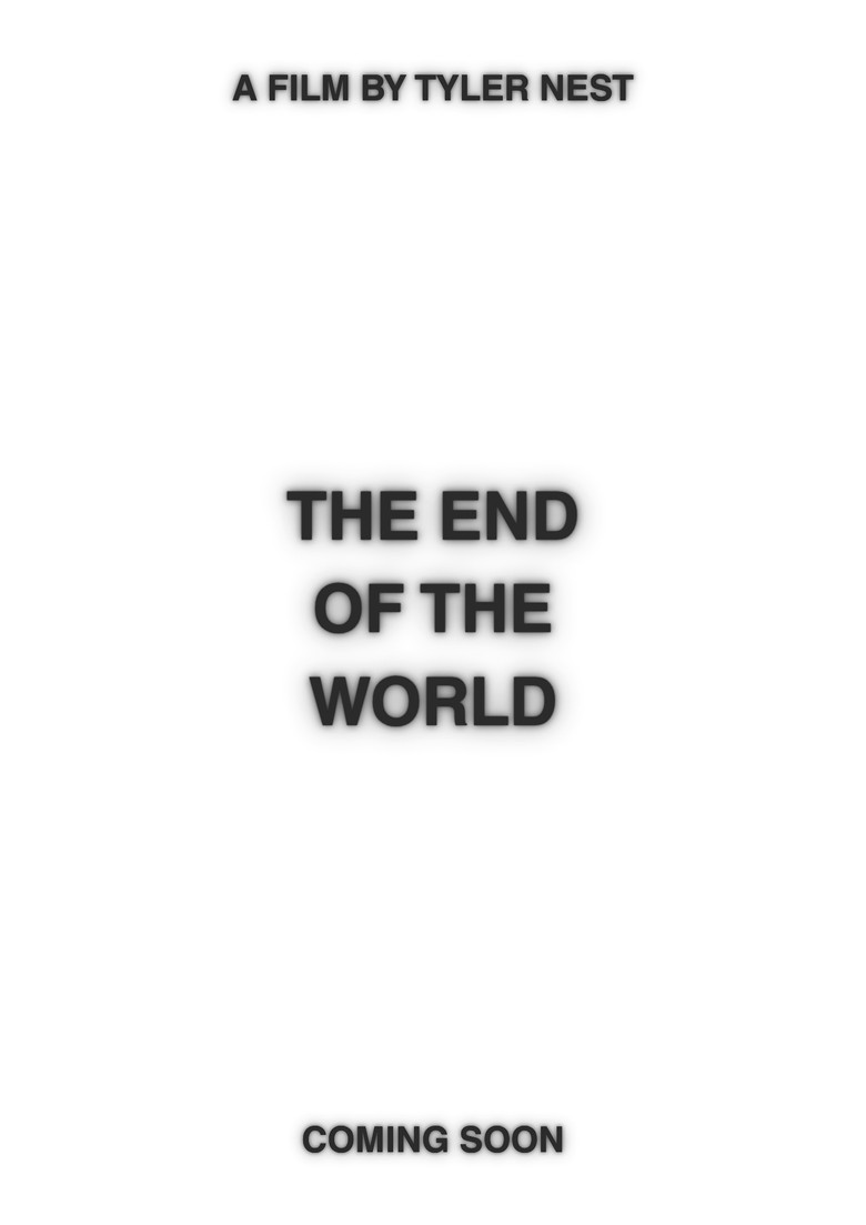 The End of the World poster background