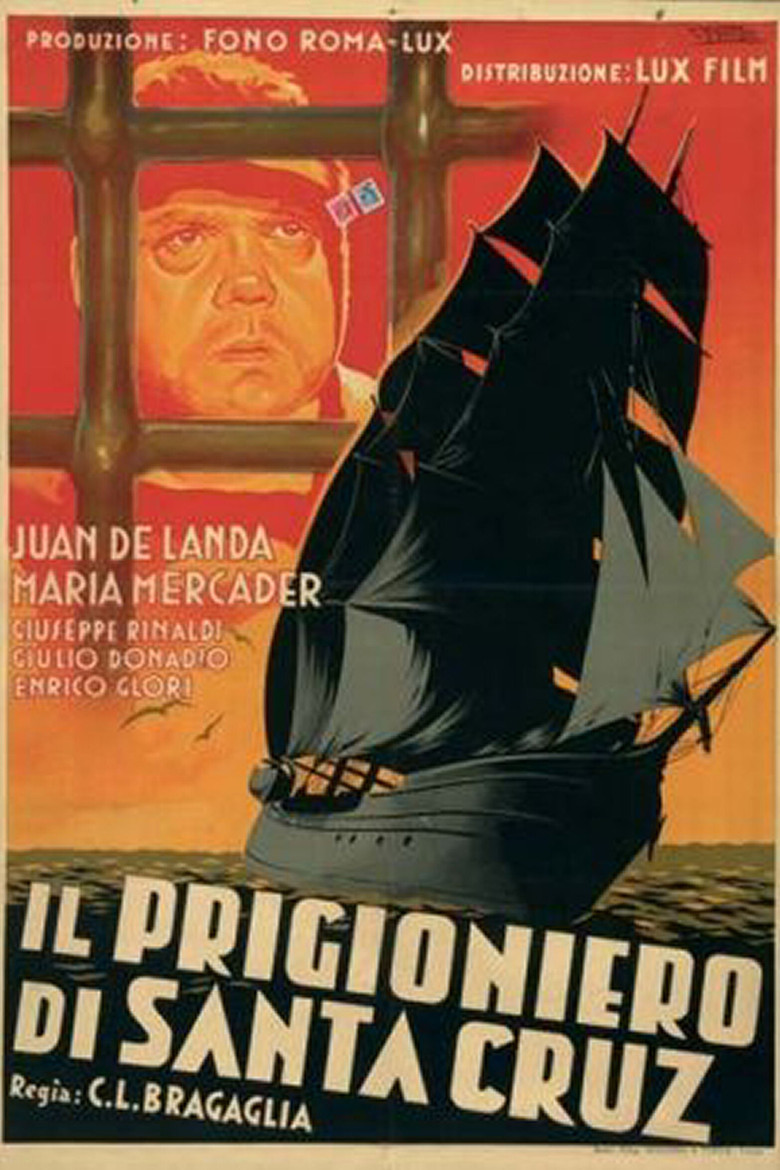 The Prisoner of Santa Cruz poster background