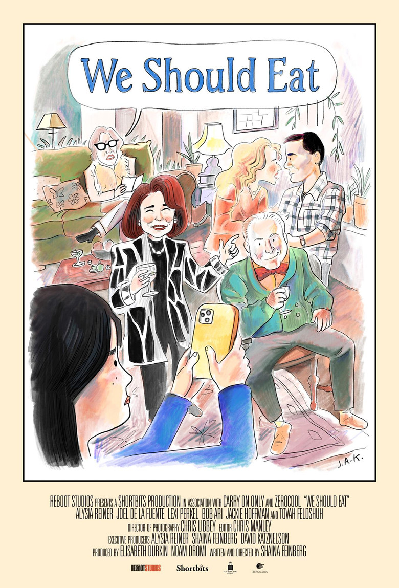 We Should Eat poster background