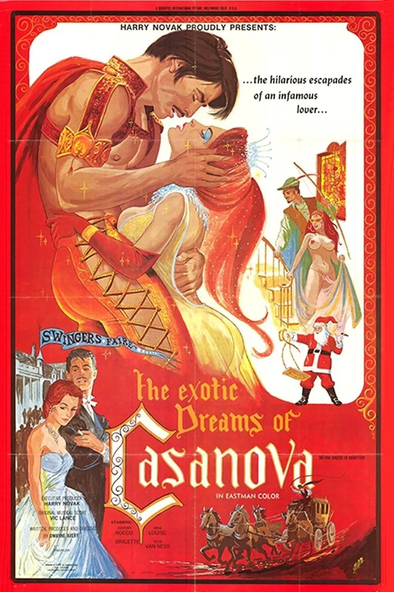 The Exotic Dreams of Casanova poster background