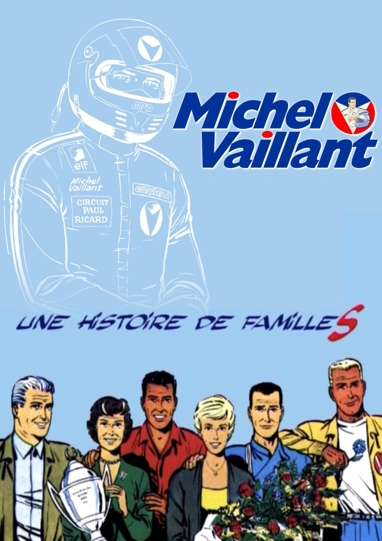 Michel Vaillant, it's all about family poster background