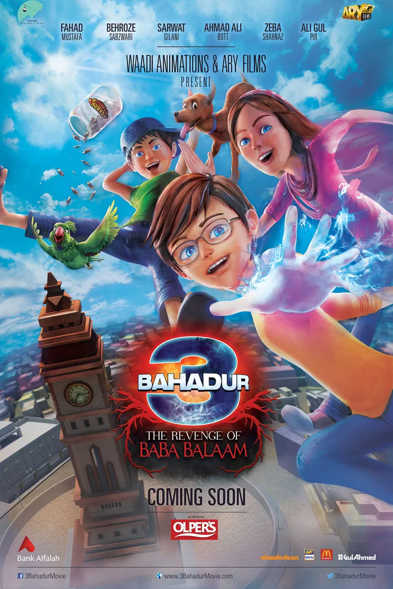 3 Bahadur: The Revenge of Baba Balaam poster background