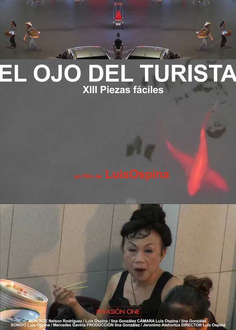 The Eye of the Tourist: XIII Easy Pieces poster background