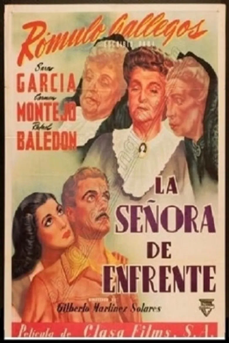 La señora de enfrente poster background