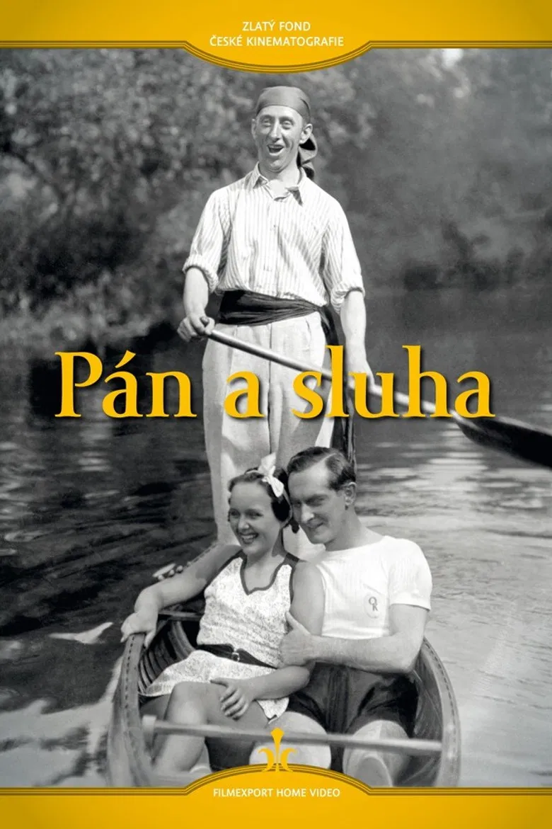Pán a sluha poster background